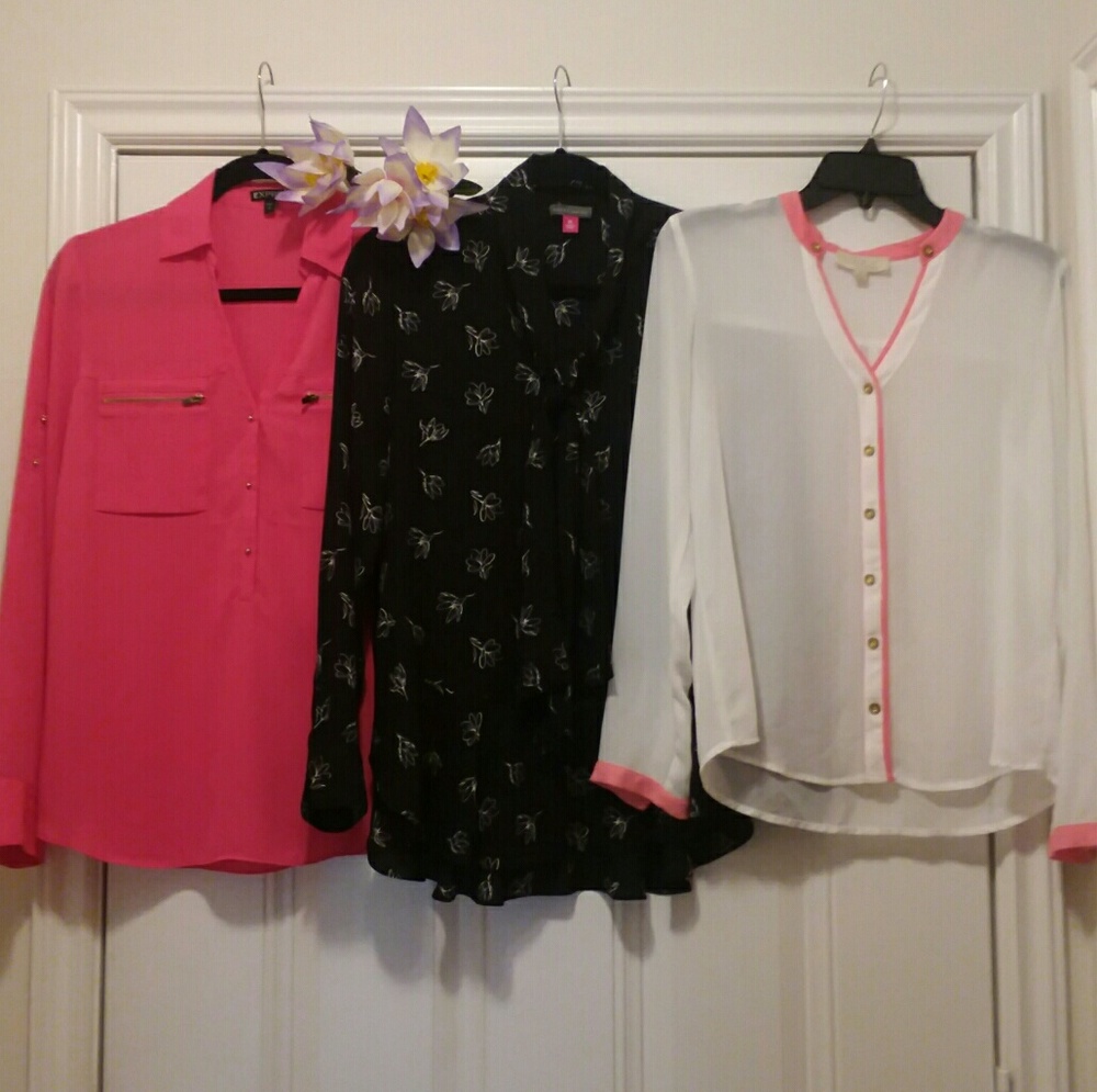 Blouses (3) Size S